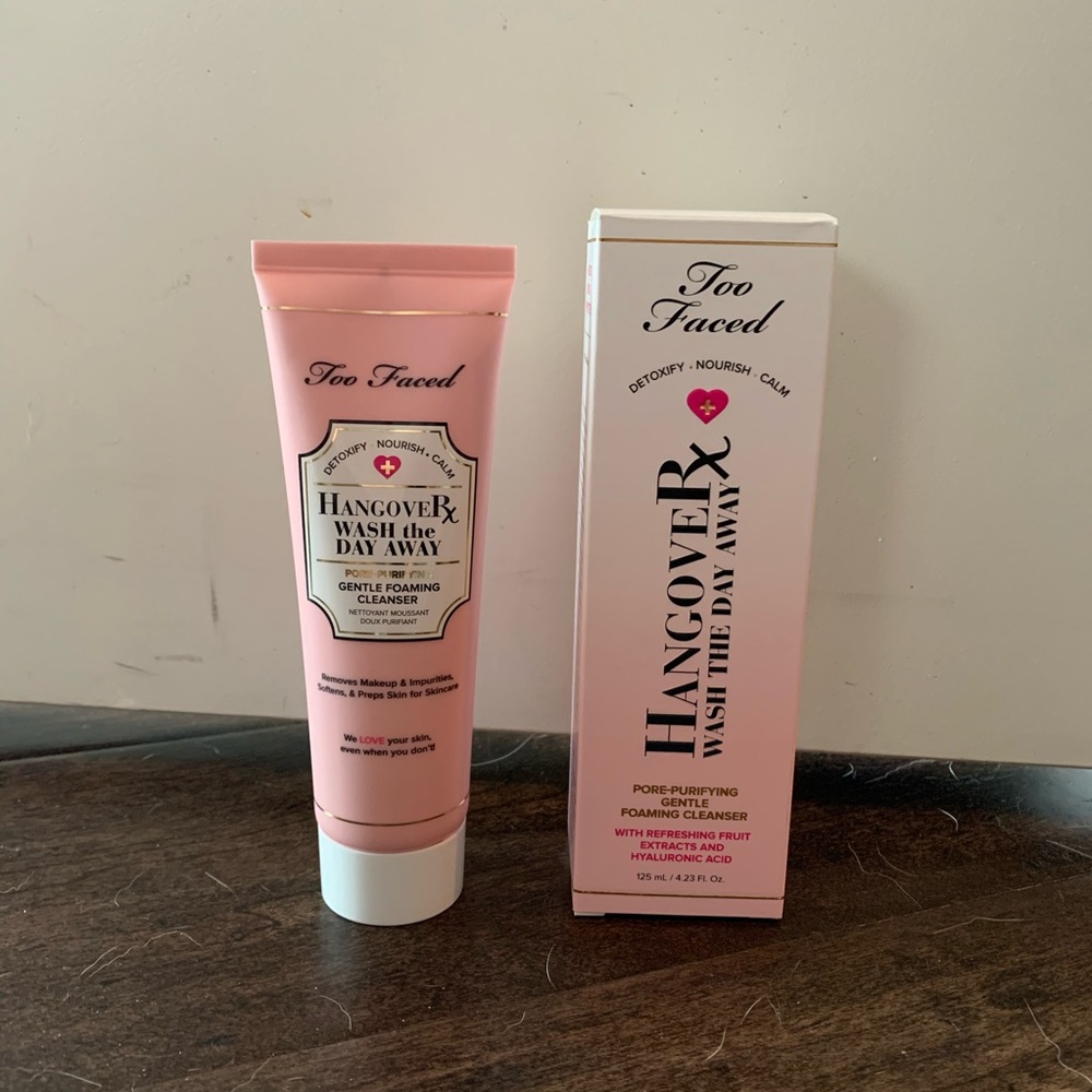TooFaced Hangover cleanser